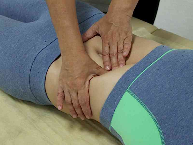 Массаж живота